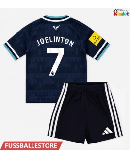 Günstige Newcastle United Joelinton #7 Auswärts Trikotsatzt Kinder 2026-27 Kurzarm (+ Kurze Hosen)